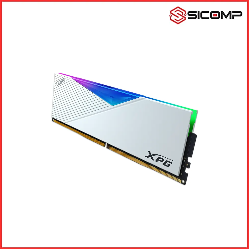 RAM ADATA XPG LANCER RGB WHITE (EXPO/XMP 3.0) - 32GB (2x16GB) 7200MHz DDR5 | CL34 AX5U7200C3416G-BLARWH, Picture 5