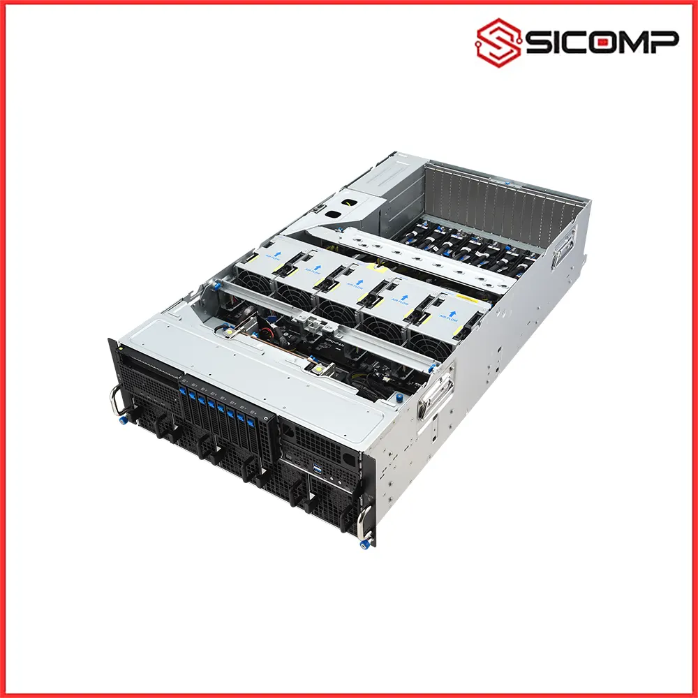 MÁY CHỦ AI HPC ASUS ESC8000A-E13 (2 CPU AMD EPYC 9005 / 8 GPU / 4U RACK SERVER), Picture 7