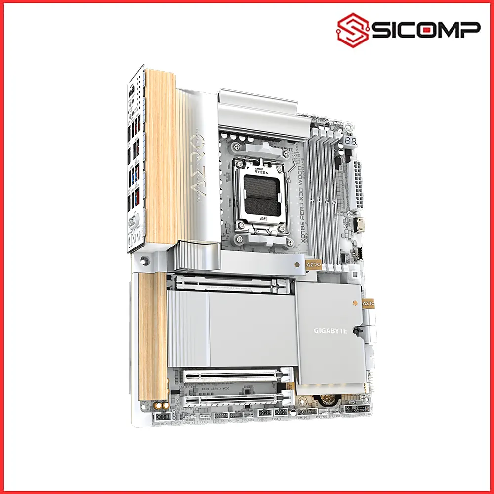 MAINBOARD GIGABYTE X870E AERO X3D WOOD, Picture 3