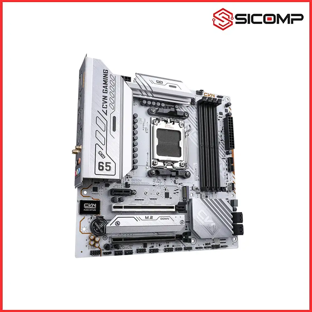 MAINBOARD COLORFUL CVN B650M GAMING FROZEN V14. WIFI 6 (12+2+1 DrMOS 55A), Picture 3