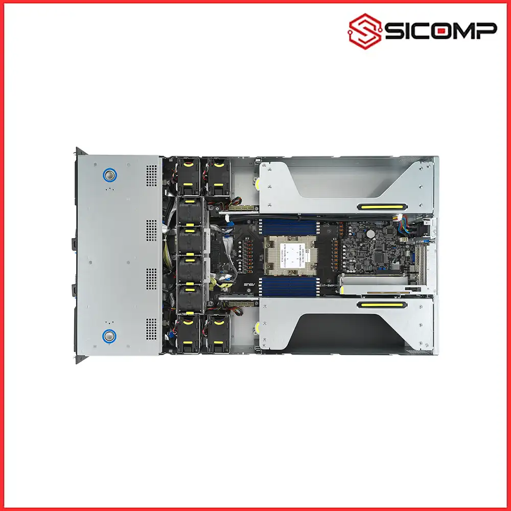 MÁY CHỦ AI HPC ASUS ESC4000A-E12 (1 CPU AMD EPYC 9005 / 2 GPU / 2U RACK SERVER), Picture 6