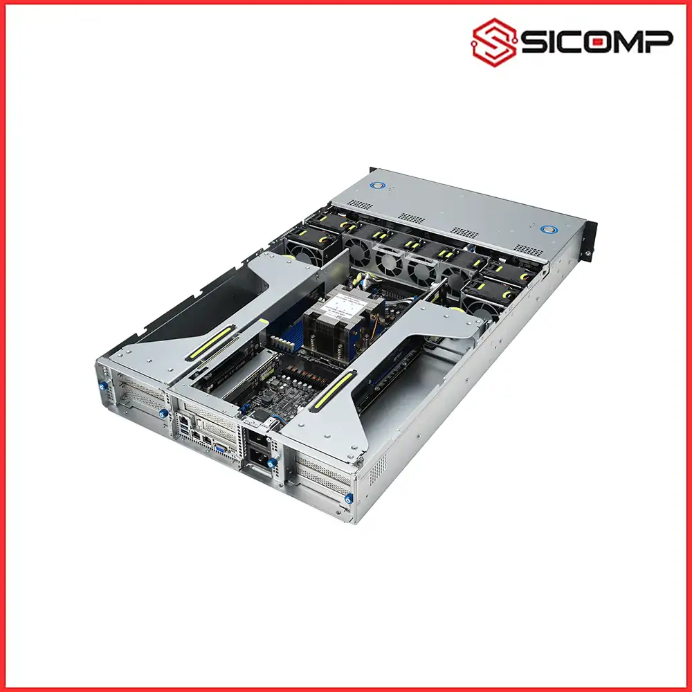MÁY CHỦ AI HPC ASUS ESC4000A-E12 (1 CPU AMD EPYC 9005 / 2 GPU / 2U RACK SERVER), Picture 8
