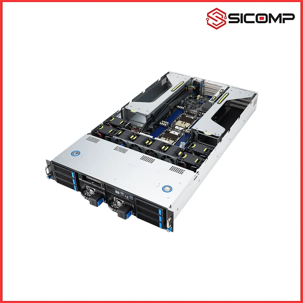 MÁY CHỦ AI HPC ASUS ESC4000-E11 (2 CPU INTEL XEON 5 / 2 GPU / 2U RACK SERVER), Picture 7