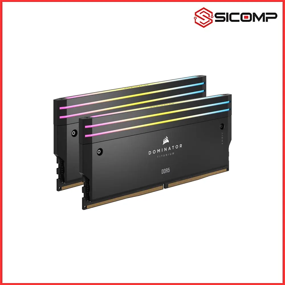 RAM DESKTOP CORSAIR DOMINATOR TITANIUM 32GB 6000MHZ DDR5 (2X16GB) CMP32GX5M2B6000C30 LIKE NEW, Picture 2