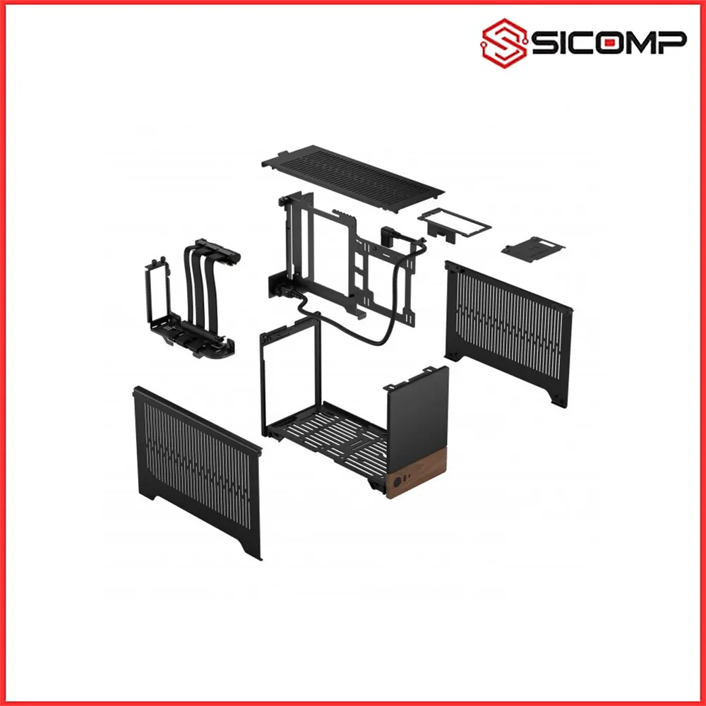 VỎ CASE FRACTAL DESIGN TERRA GRAPHITE, Picture 4