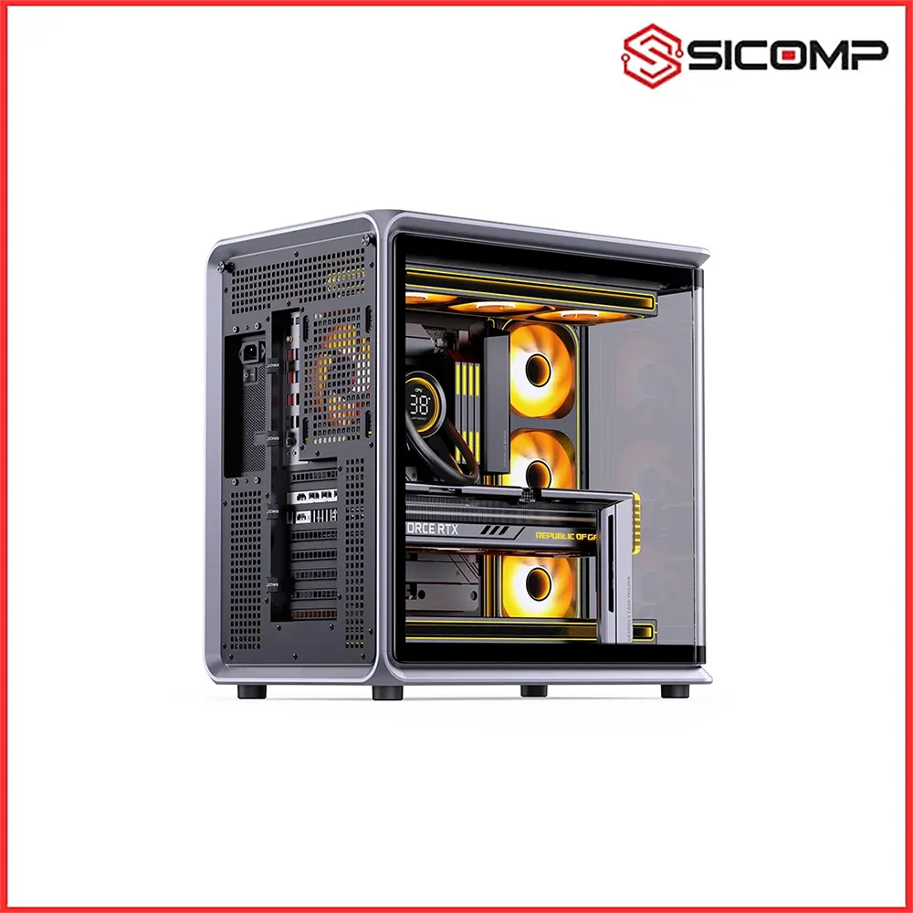 VỎ CASE JONSBO BO400CG BLACK, Picture 2