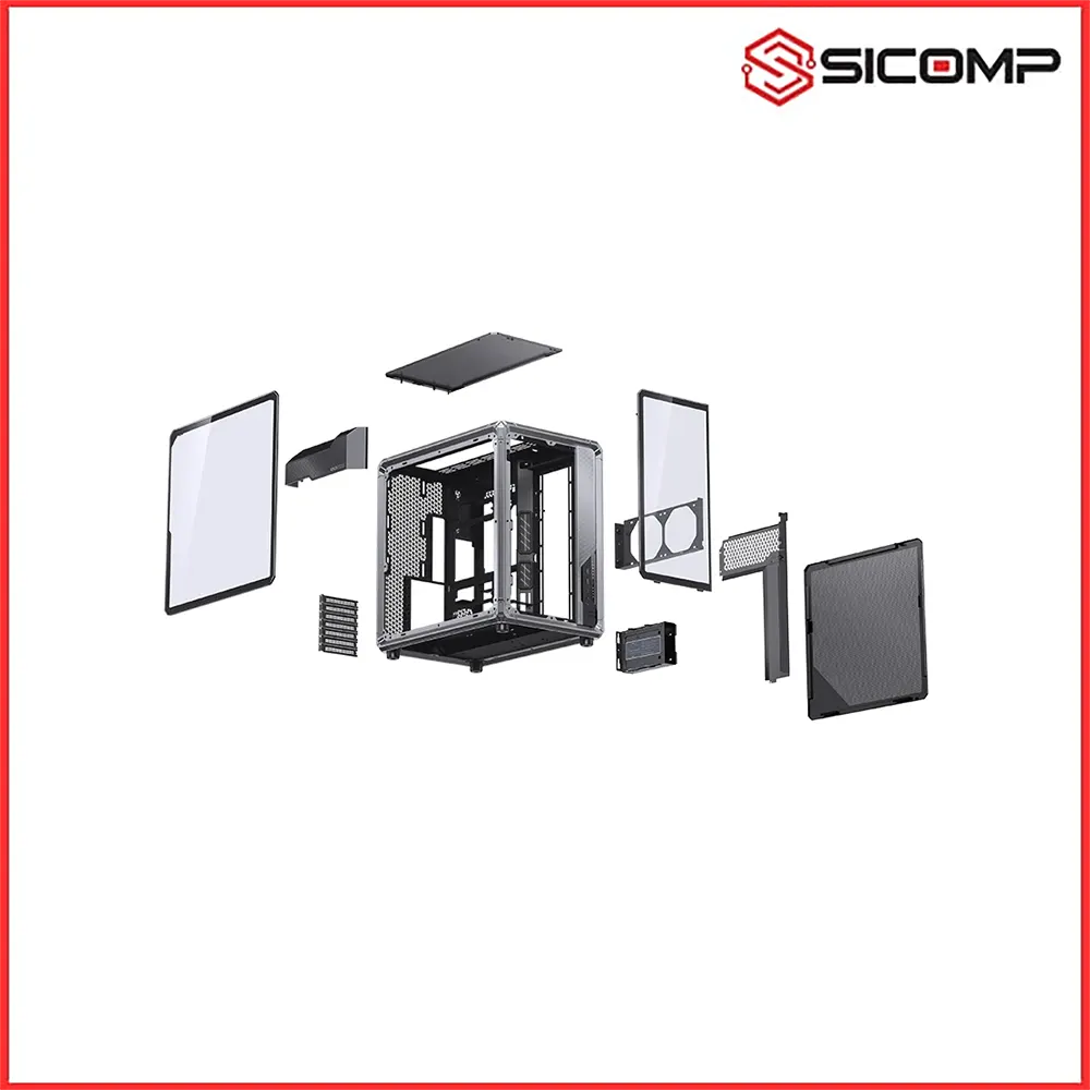 VỎ CASE JONSBO X400 GRAY, Picture 9