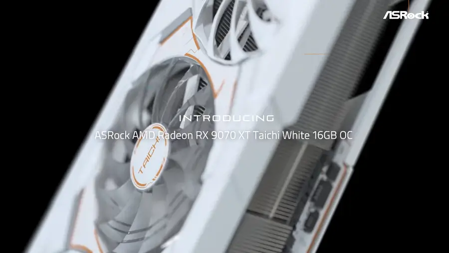 Radeon RX 9070 XT Taichi White