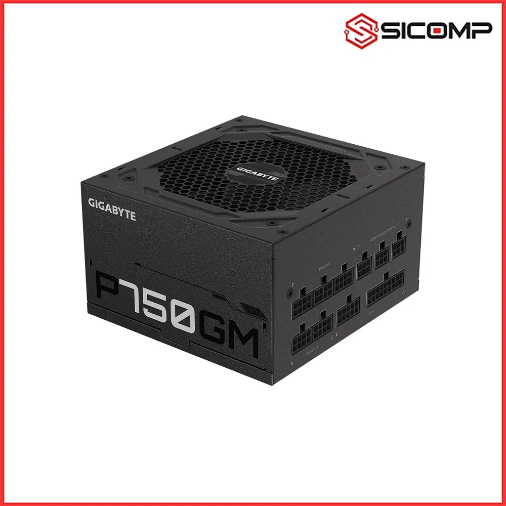 NGUỒN GIGABYTE GP - P750GM 750W (80 PLUS GOLD/FULL MODULAR/MÀU ĐEN), Picture 2