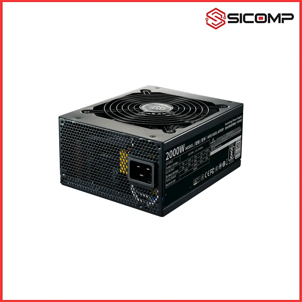 NGUỒN COOLER MASTER M2000 PLATINUM (2000W/ 80 PLUS PLATINUM/ FULL MODULAR), Picture 2
