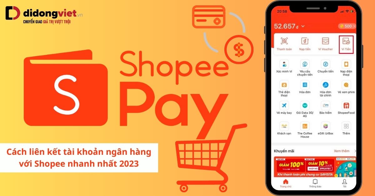 Cách liên kết tài khoản ngân hàng với Shopee nhanh chóng và đơn giản cho người dùng mới