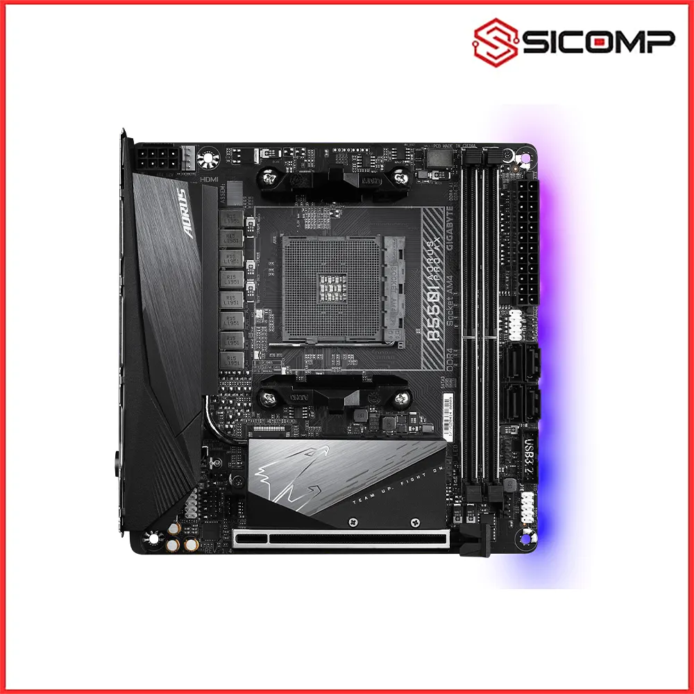 MAINBOARD GIGABYTE B550I AORUS PRO AX, Picture 2