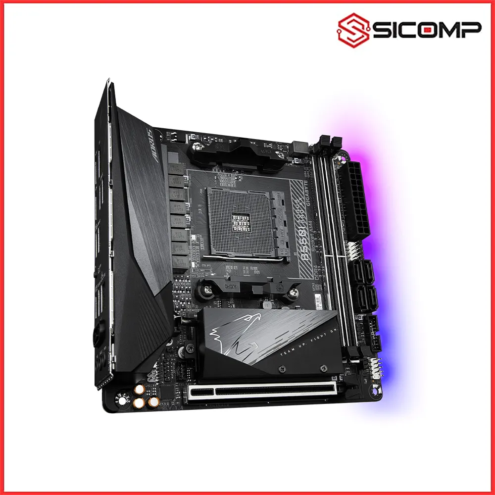 MAINBOARD GIGABYTE B550I AORUS PRO AX, Picture 3