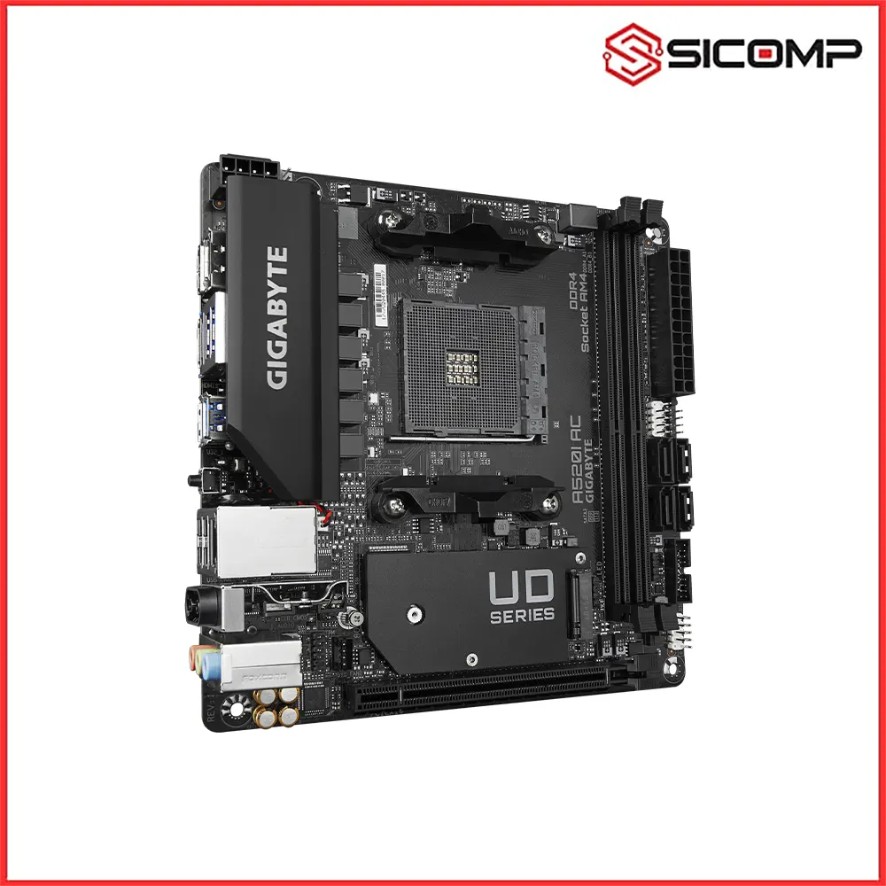 MAINBOARD GIGABYTE A520I AC, Picture 3