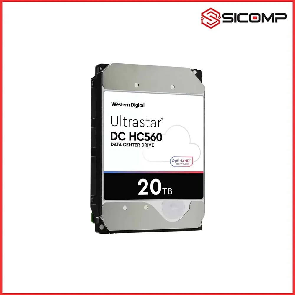 Ổ CỨNG HDD WESTERN DIGITAL ULTRASTAR DC HC560 20TB (3.5 inch, 512MB Cache 7200RPM SATA), Picture 2