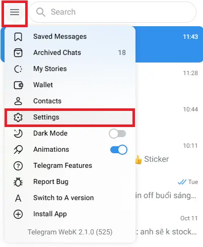 Tự động dịch tiếng Anh sang tiếng Việt trên Telegram