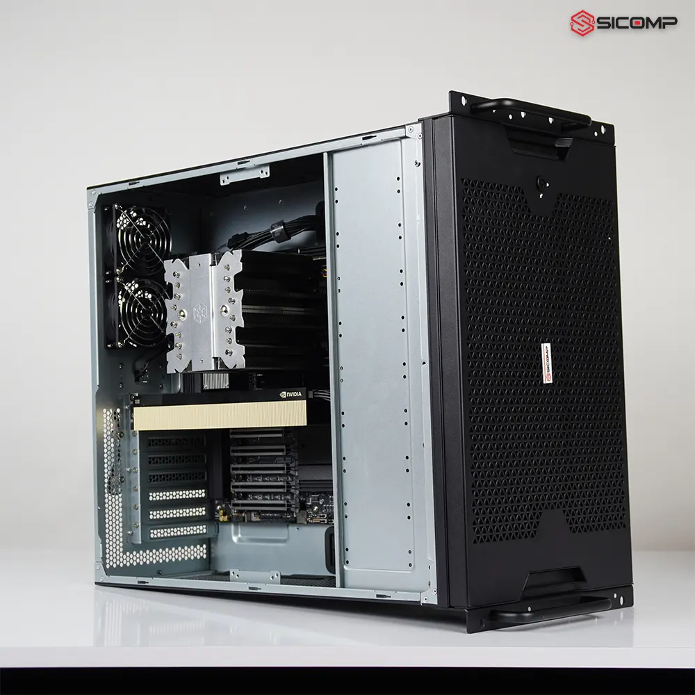 SERVER SICOMP RM600 (THREADRIPPER PRO 9975WX / WRX90E-SAGE / RTX PRO 6000), Picture 5