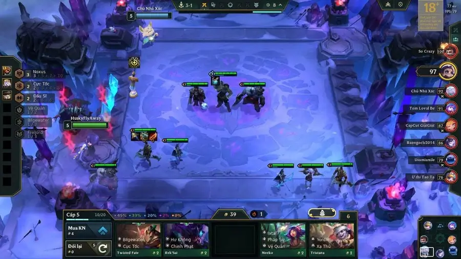 Đội hình giữ máu đầu game Bilgewater