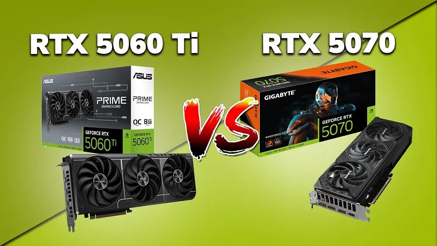 Chọn VGA RTX 5060 Ti 16GB hay 5070 12GB