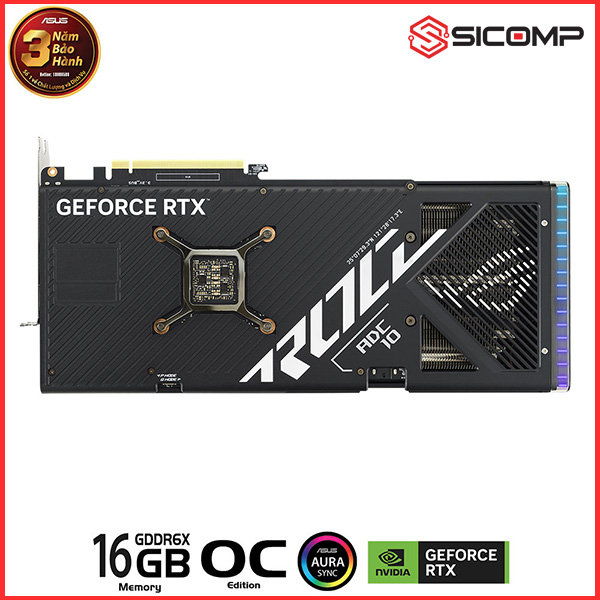 CARD MÀN HÌNH ASUS ROG STRIX GEFORCE RTX 4070 TI SUPER 16GB GDDR6X OC EDITION, Picture 3