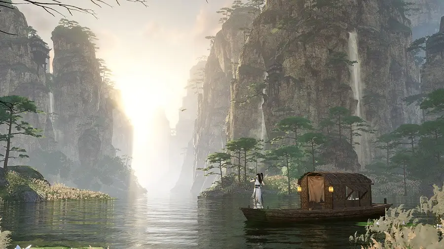 Cảnh quan trong game Nghịch Thủy Hàn