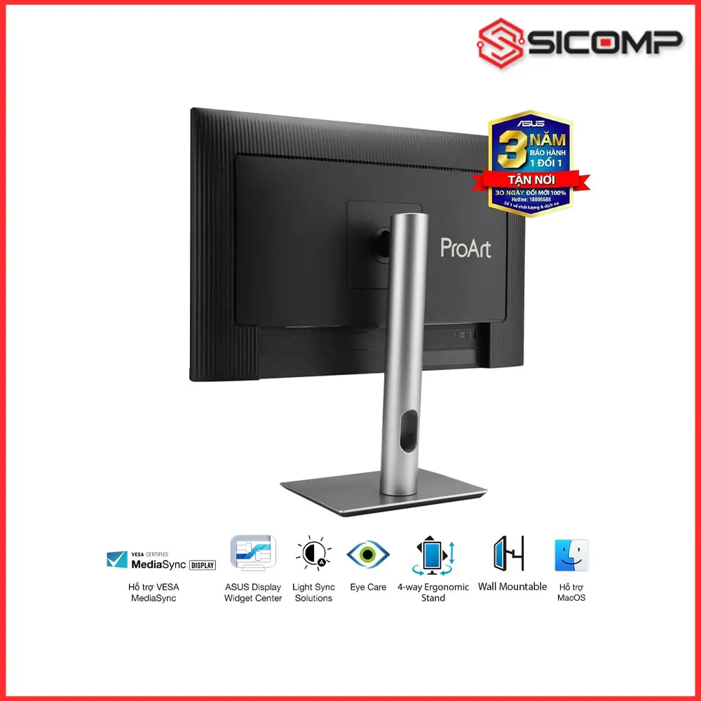 MÀN HÌNH ASUS PROART PA248QFV (24 INCH | WUXGA | IPS | 100HZ | 5MS), Picture 5