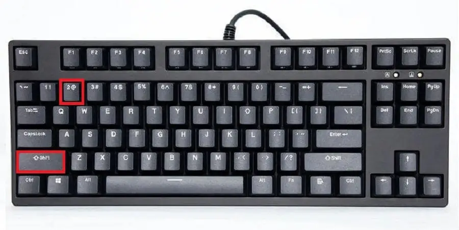 Tổ hợp phím gõ A còng