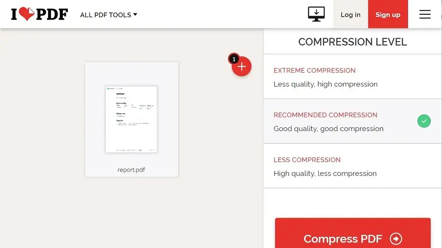 Hướng dẫn dùng iLovePDF