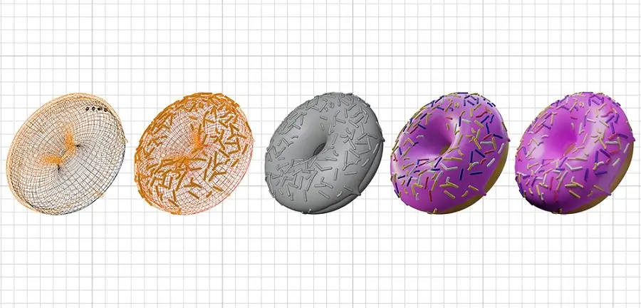 Quá trình Render 3D