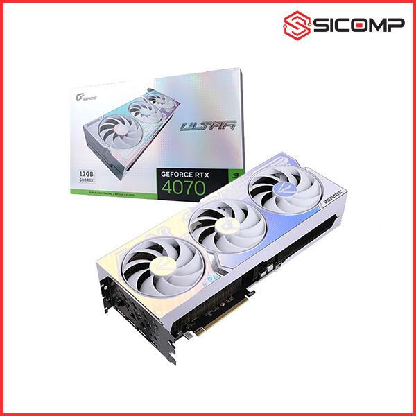 CARD MÀN HÌNH COLORFUL IGAME GEFORCE RTX 4070 ULTRA W OC V2-V, Picture 1