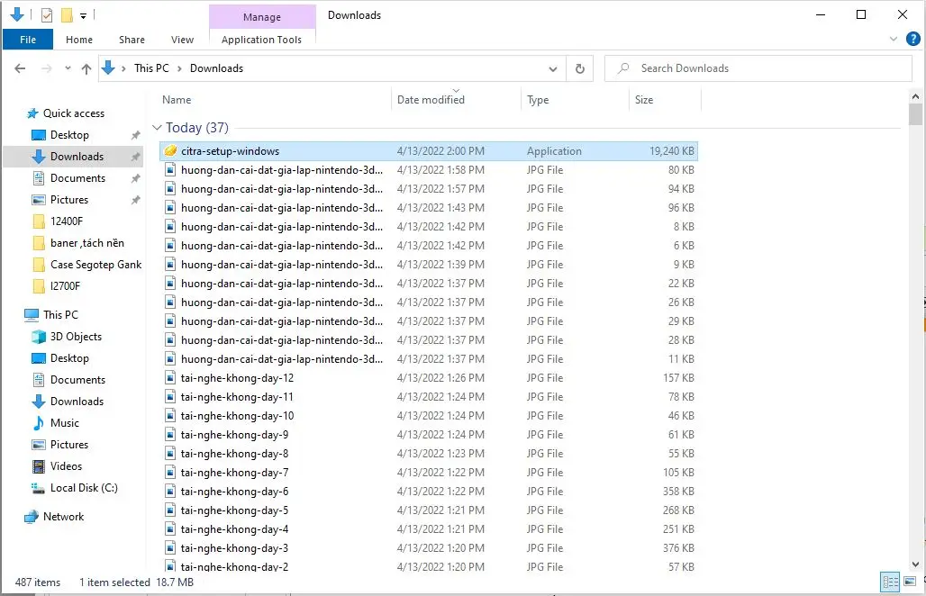 Cài đặt Citra bước 3