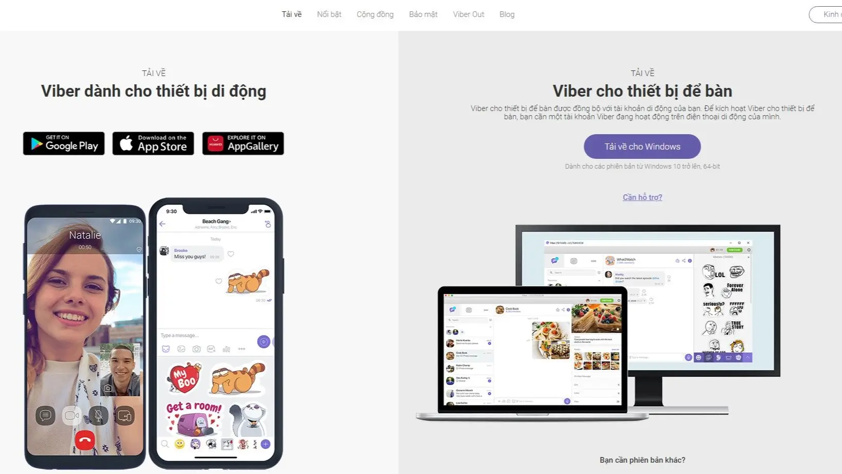 Ưu điểm Viber PC