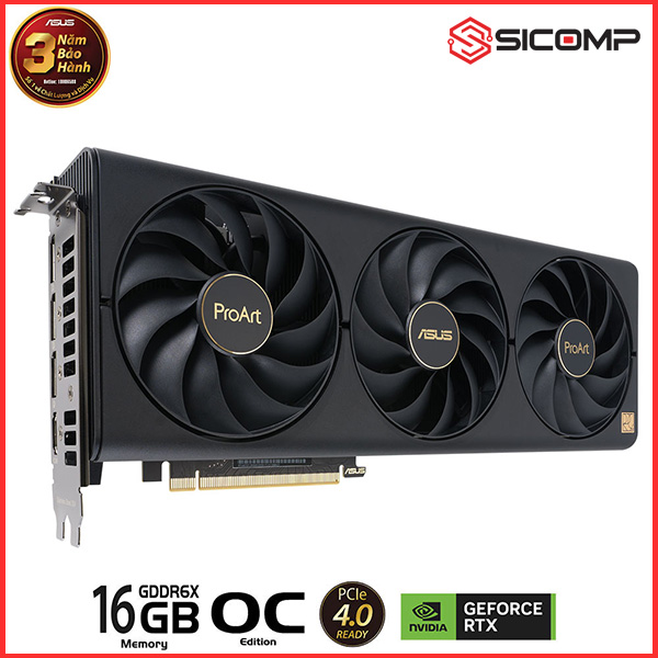 CARD MÀN HÌNH ASUS PROART GEFORCE RTX 4070 TI SUPER 16GB GDDR6X OC EDITION, Picture 2