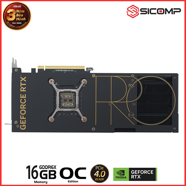 CARD MÀN HÌNH ASUS PROART GEFORCE RTX 4070 TI SUPER 16GB GDDR6X OC EDITION, Picture 3