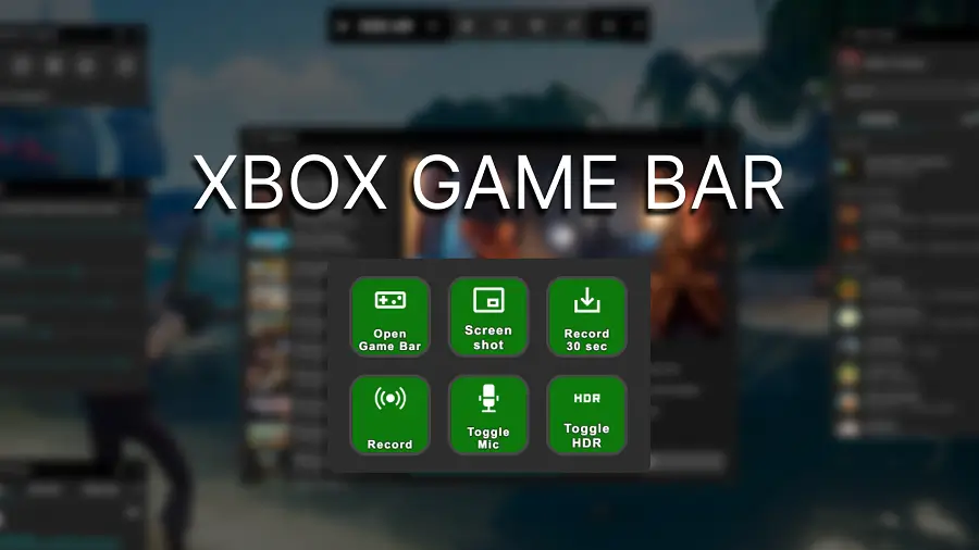 Quay màn hình bằng Xbox Game Bar