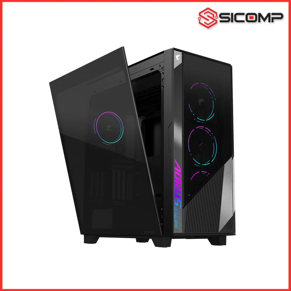 VỎ CASE GIGABYTE AORUS C500 GLASS, Picture 4
