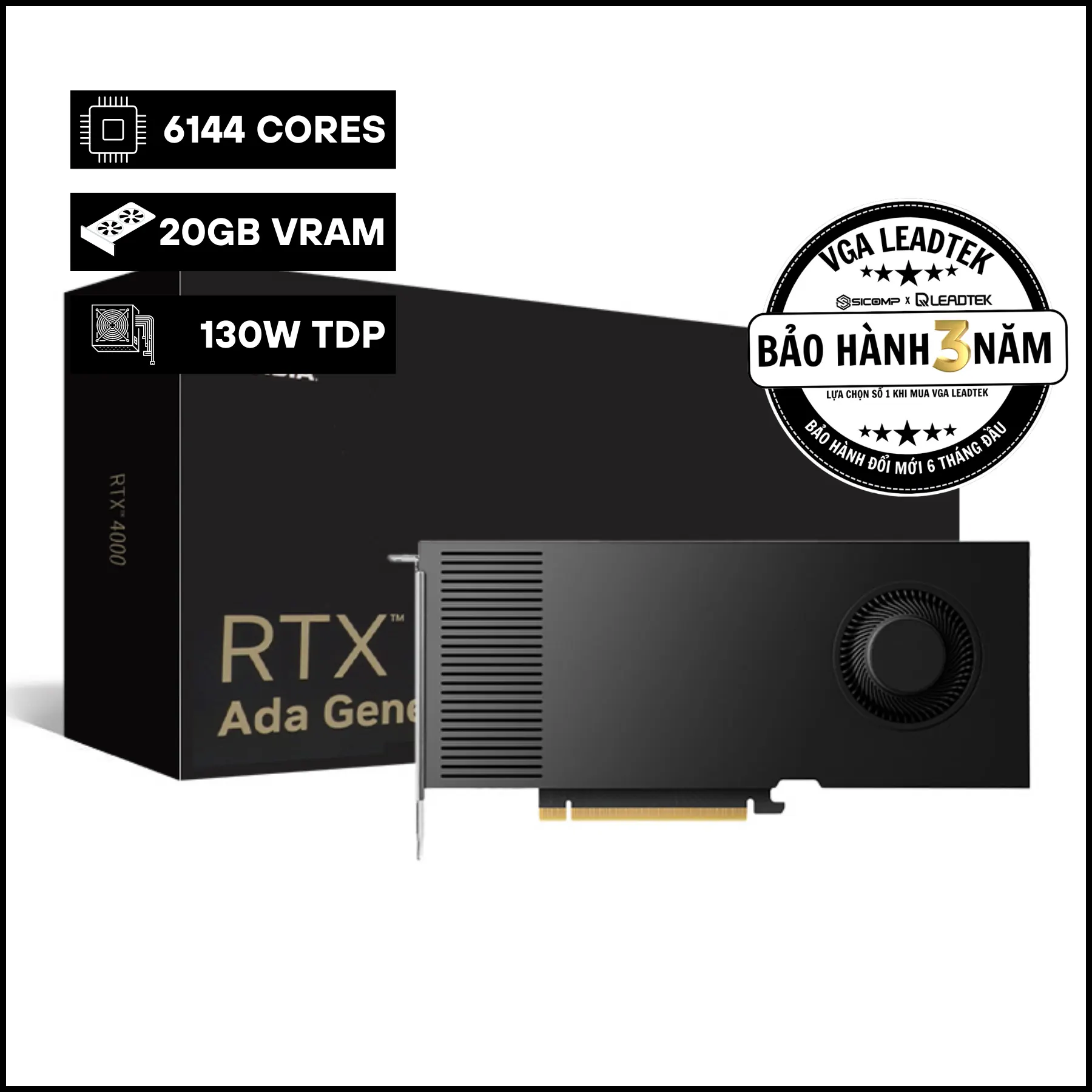 VGA LEADTEK NVIDIA RTX 4000 20GB
