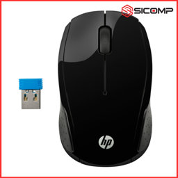 Picture of Chuột USB HP 200 Black Wireless Mouse A/P