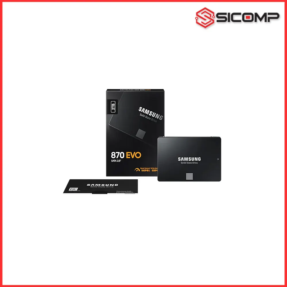 Ổ CỨNG SSD SAMSUNG 870 EVO MZ-77E2T0BW 2TB, Picture 5