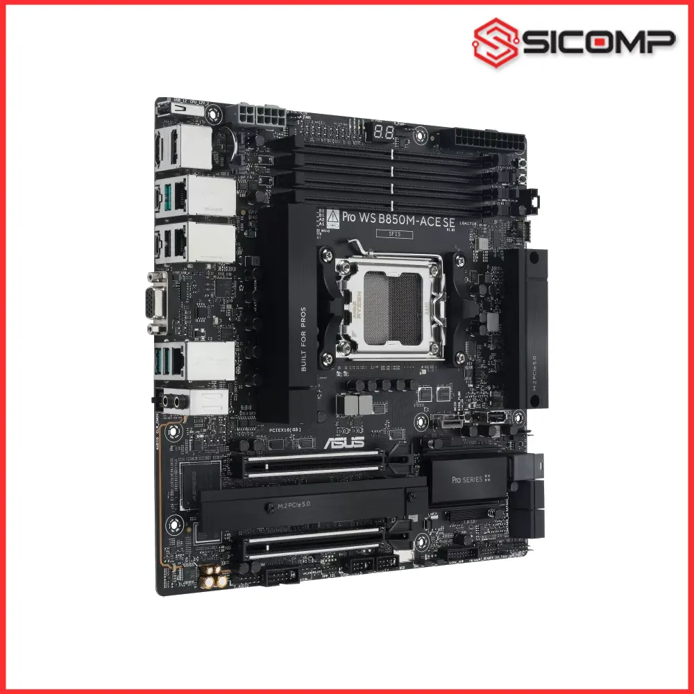 MAINBOARD ASUS PRO WS B850M-ACE SE, Picture 3