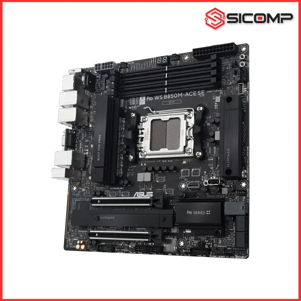 MAINBOARD ASUS PRO WS B850M-ACE SE, Picture 4