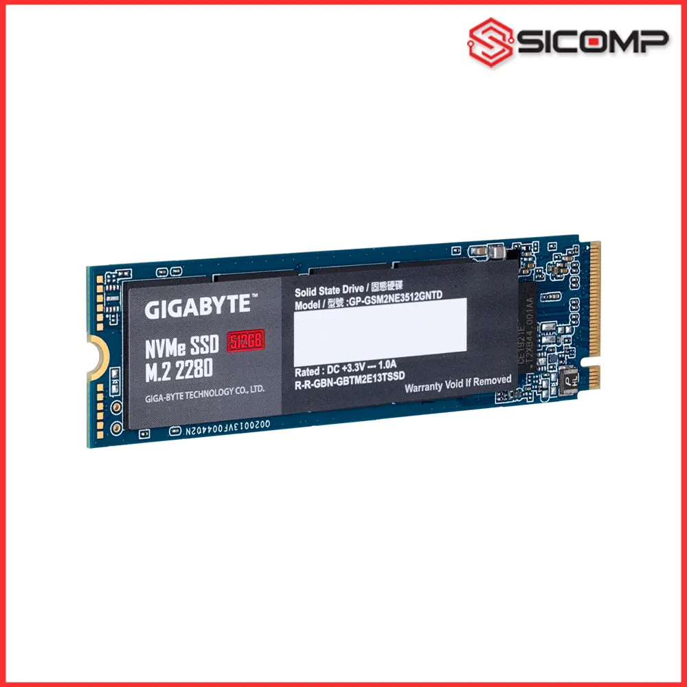 Ổ CỨNG SSD GIGABYTE 512GB M2 2280 NVMe PCI 3.0 X4 G3NVME512G, Picture 3