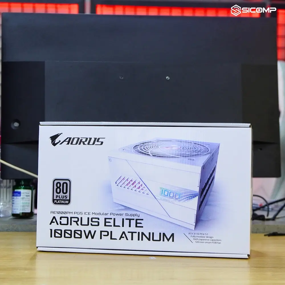 NGUỒN GIGABYTE AORUS GP-AE1000PM PG5 ICE 1000W, Picture 2
