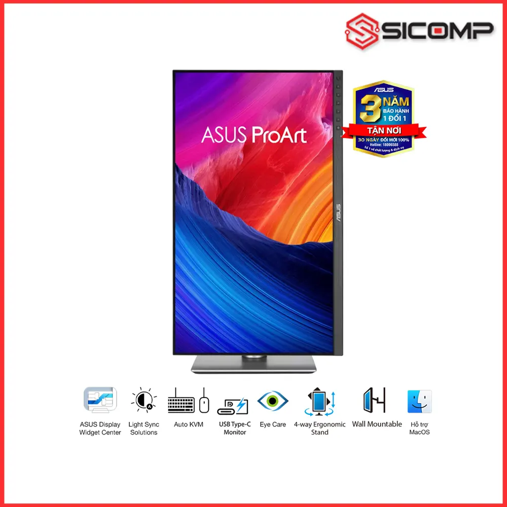 MÀN HÌNH ASUS PROART PA27JCV (27 INCH / 5K / IPS / 60HZ), Picture 4