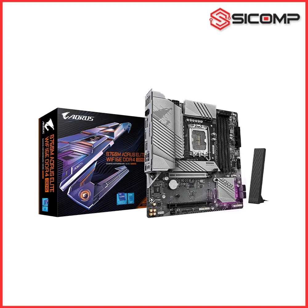 Gigabyte B760M AORUS ELITE WIFI6E DDR4 GEN5