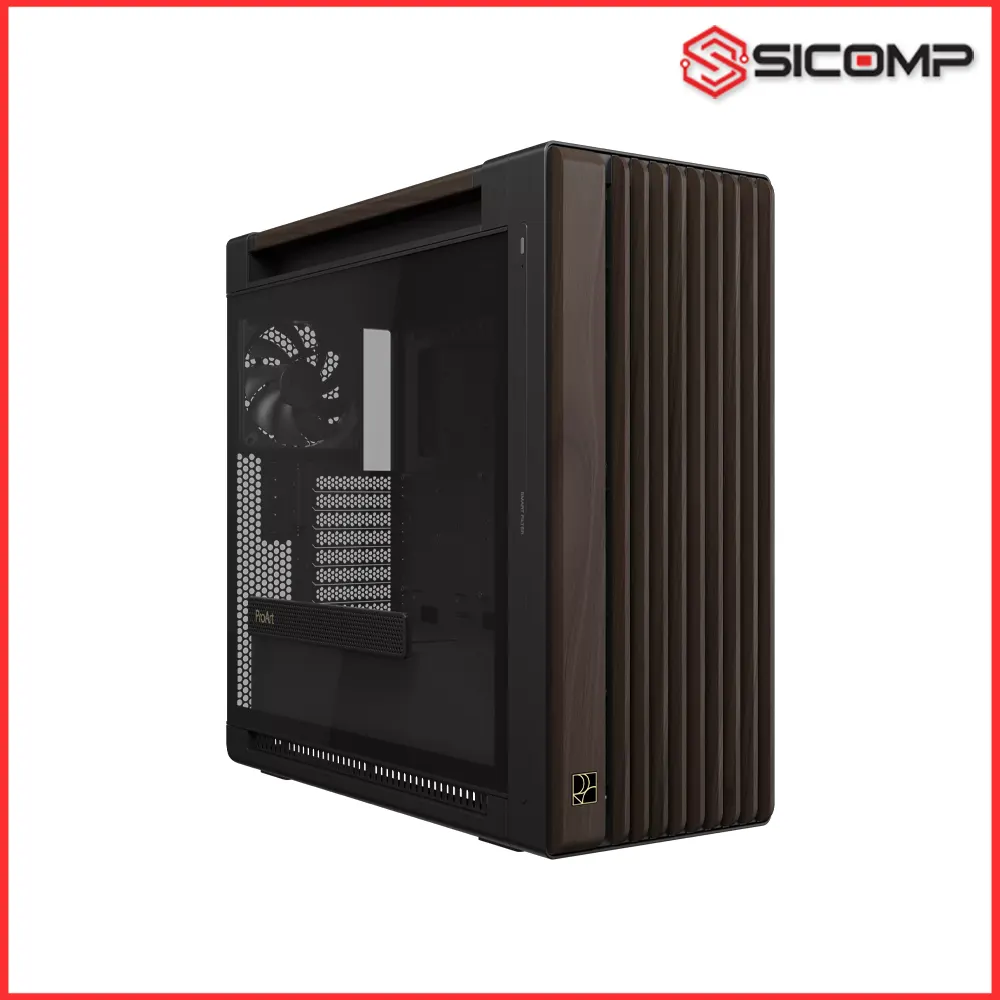 VỎ CASE ASUS PA602 WOOD EDITION MODERN BLACK, Picture 2