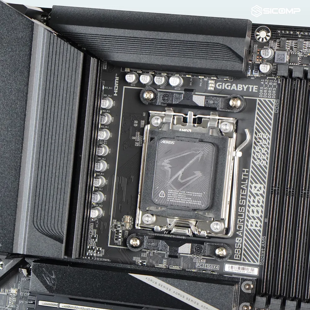 MAINBOARD GIGABYTE B850 AORUS STEALTH, Picture 6