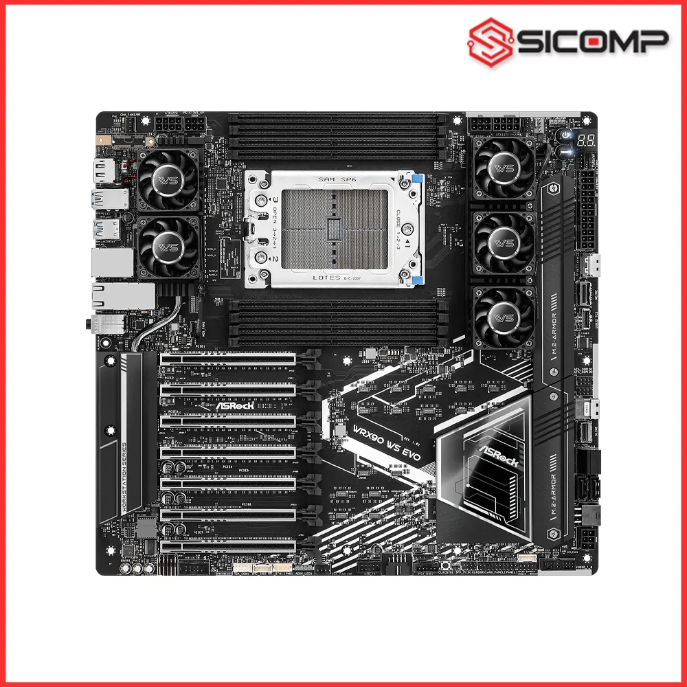 MAINBOARD ASROCK WRX90 WS EVO, Picture 2