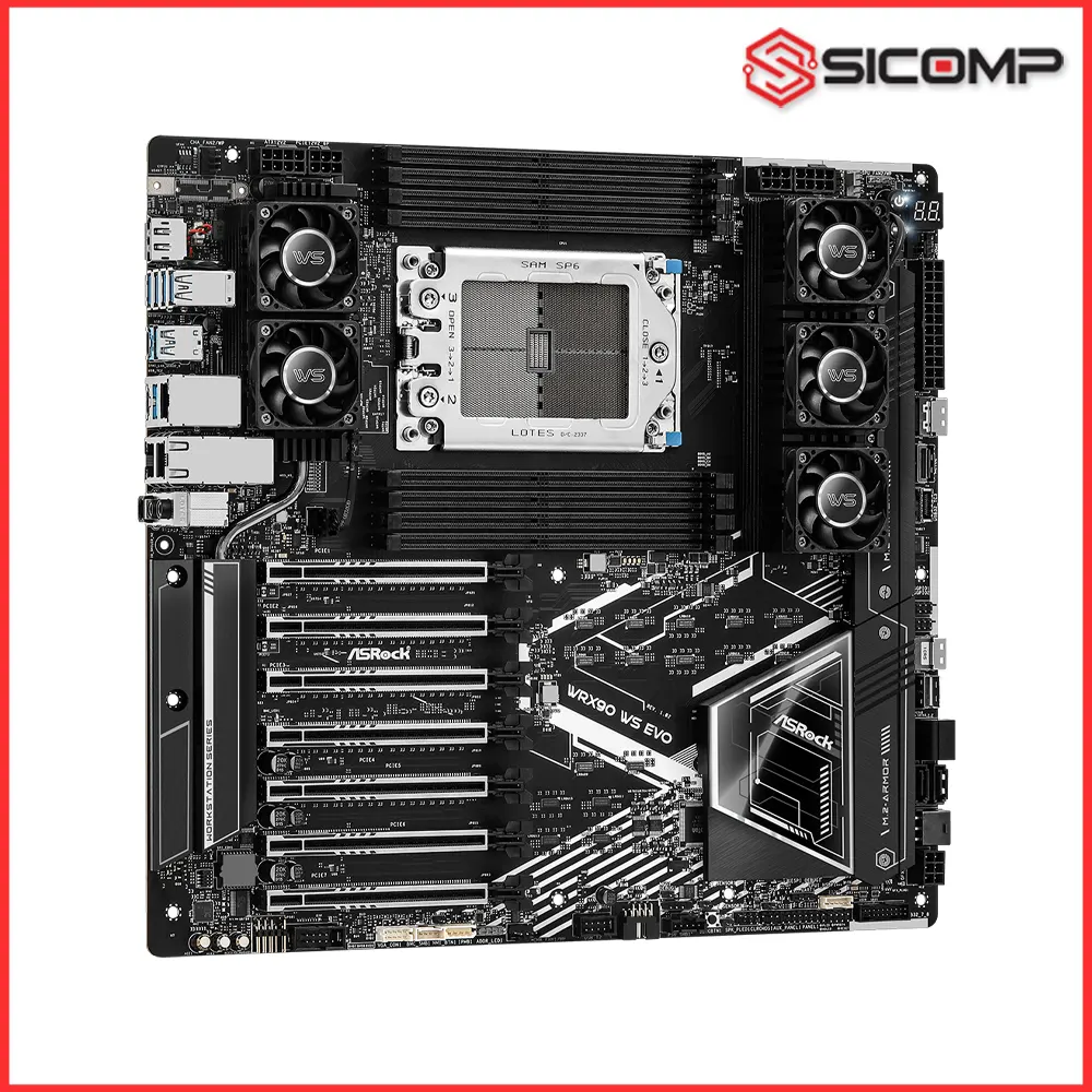 MAINBOARD ASROCK WRX90 WS EVO, Picture 3