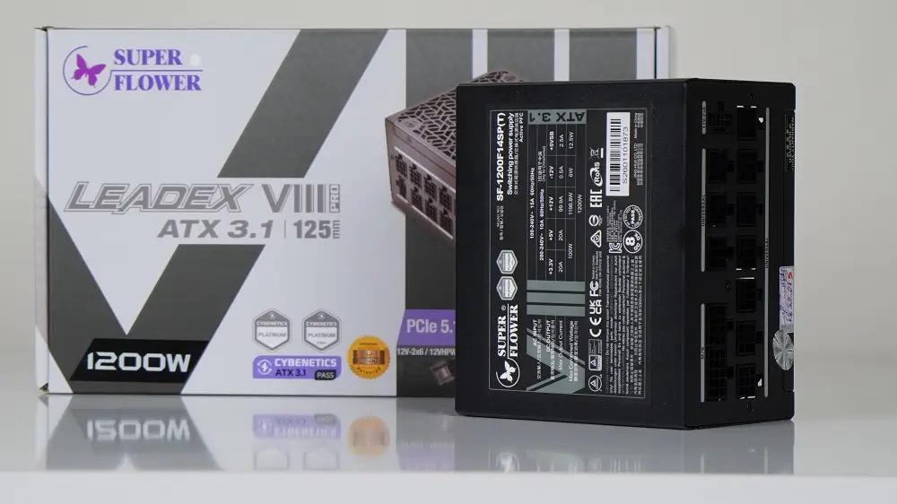 Nguồn Super Flower Leadex VIII Platinum Pro Cáp 12V-2x6